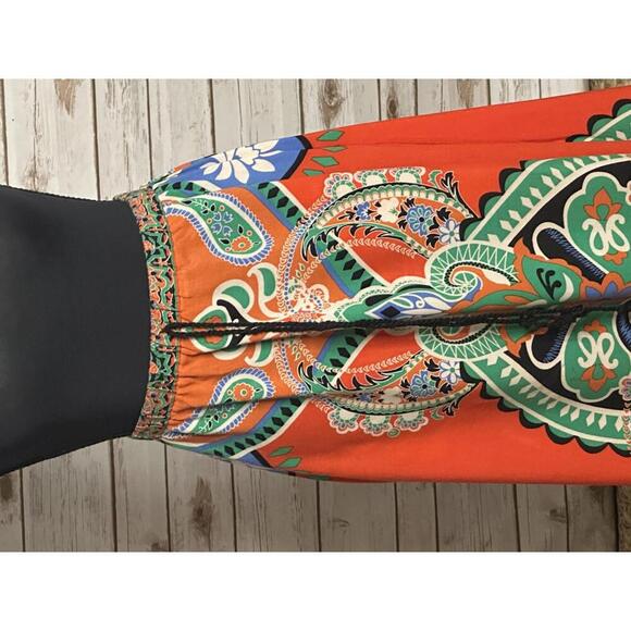 Forever 21 multicolored ethnic-inspired A-line maxi skirt Size Small - Picture 2 of 4